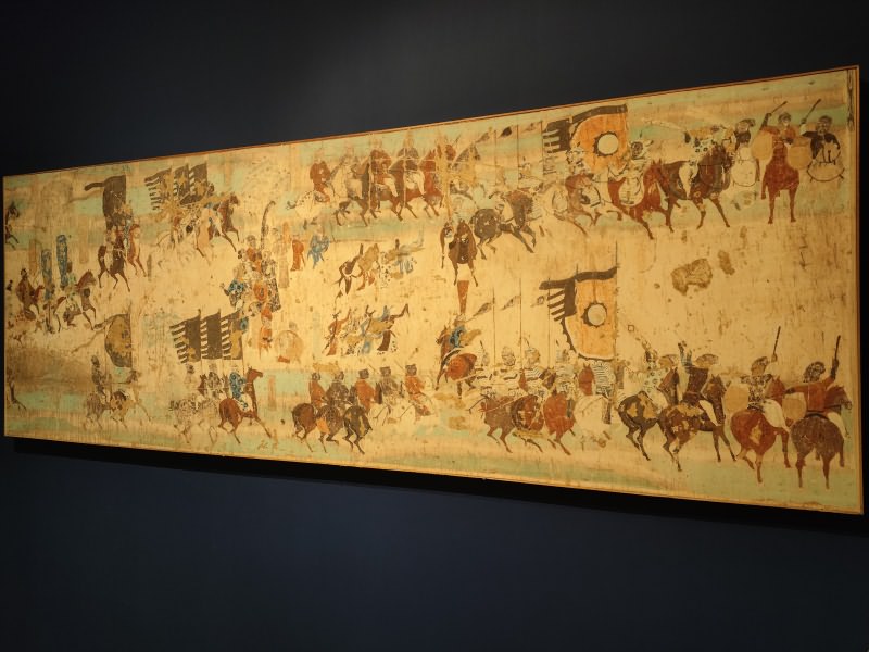 河西归义军节度使张议潮出行图