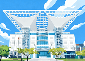 参观上海城市规划展示馆