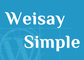 WordPress淡色系主题『Weisay Simple』v2.3.2